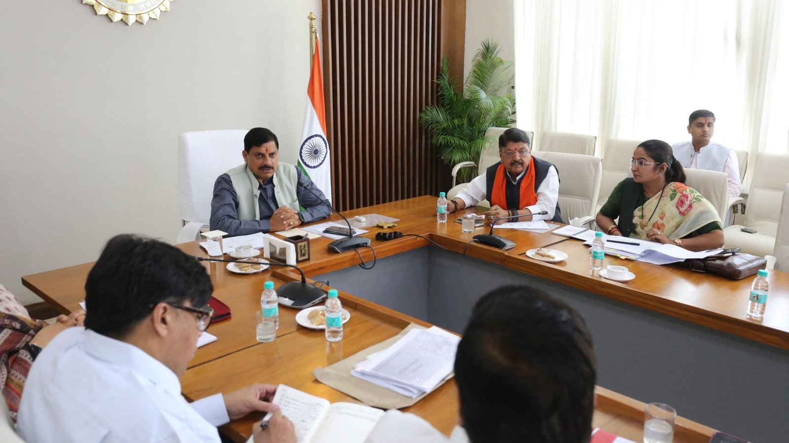 Cm held review meeting