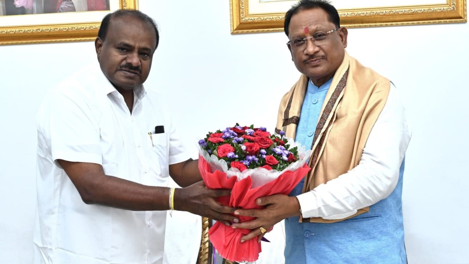 Kumaraswamy in Raipur