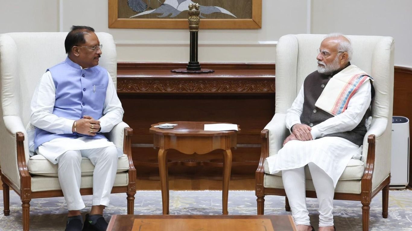 CM Sai met Modi