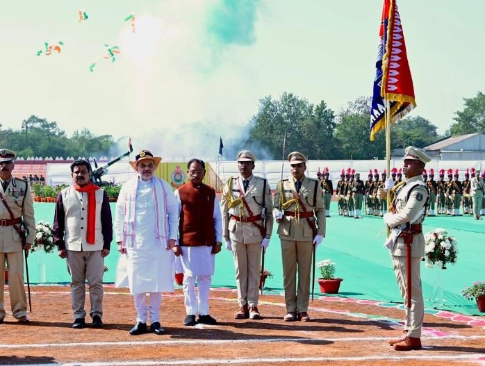 Amit Shah in Chhattisgarh